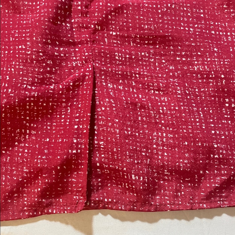 Merona Red and Gray Sleeveless Dress - Picture 7 of 16